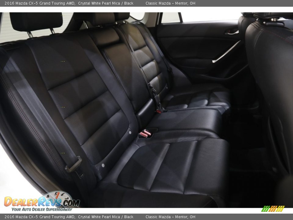 2016 Mazda CX-5 Grand Touring AWD Crystal White Pearl Mica / Black Photo #17