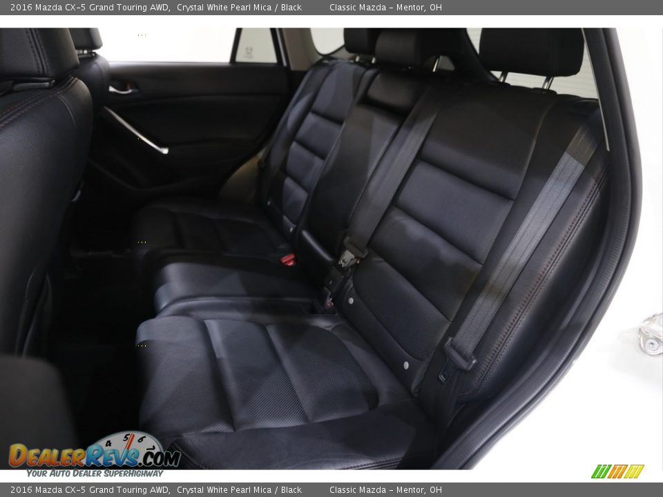 2016 Mazda CX-5 Grand Touring AWD Crystal White Pearl Mica / Black Photo #18