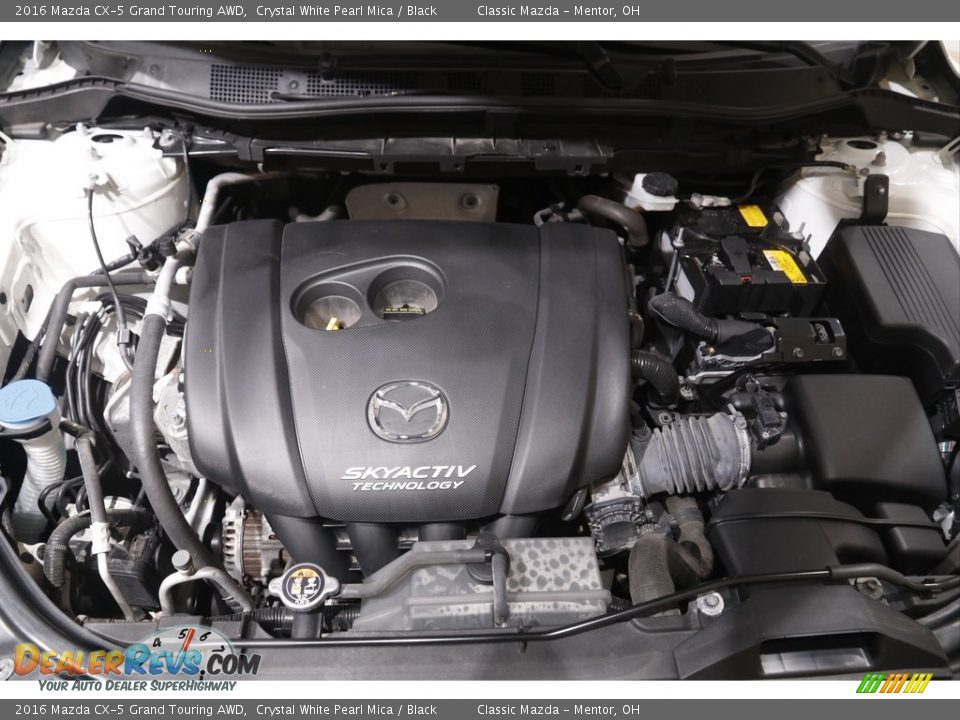2016 Mazda CX-5 Grand Touring AWD Crystal White Pearl Mica / Black Photo #20