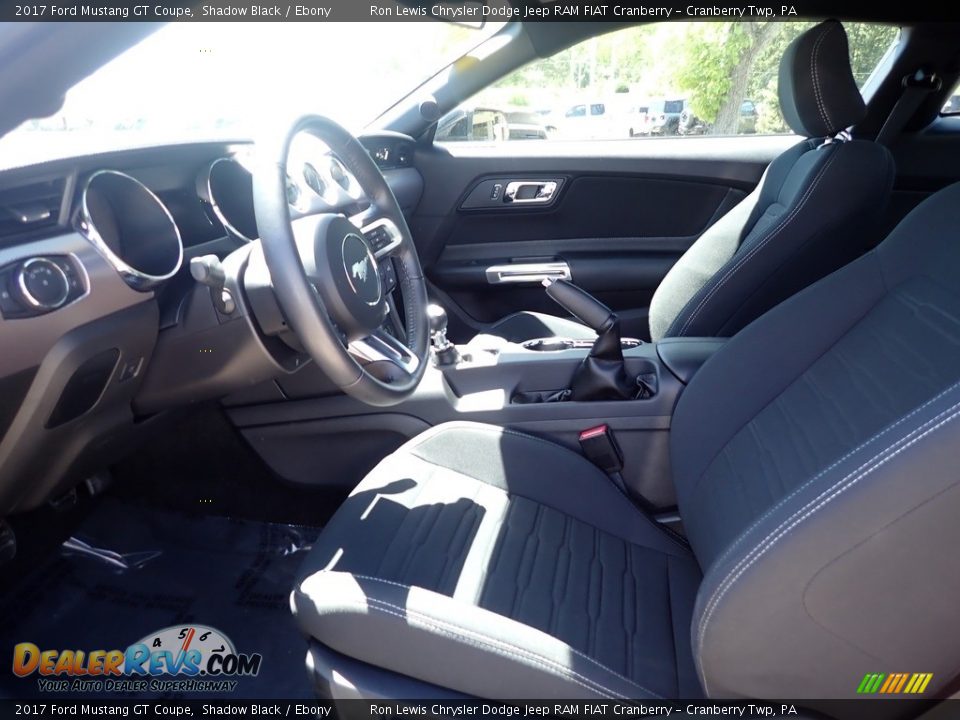 2017 Ford Mustang GT Coupe Shadow Black / Ebony Photo #11