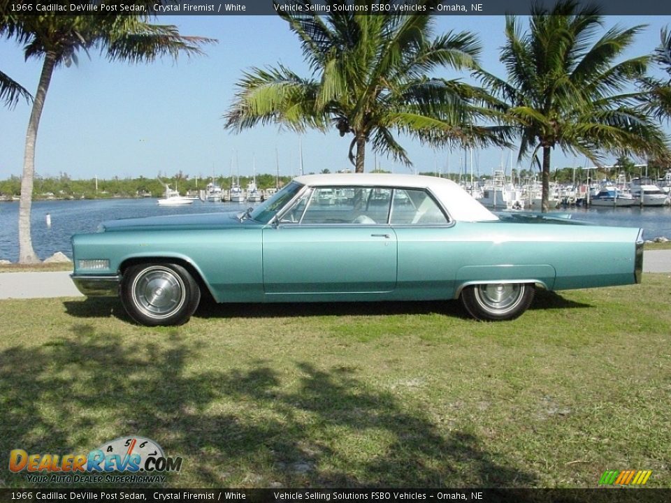 Crystal Firemist 1966 Cadillac DeVille Post Sedan Photo #2