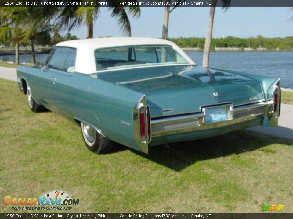 Crystal Firemist 1966 Cadillac DeVille Post Sedan Photo #3