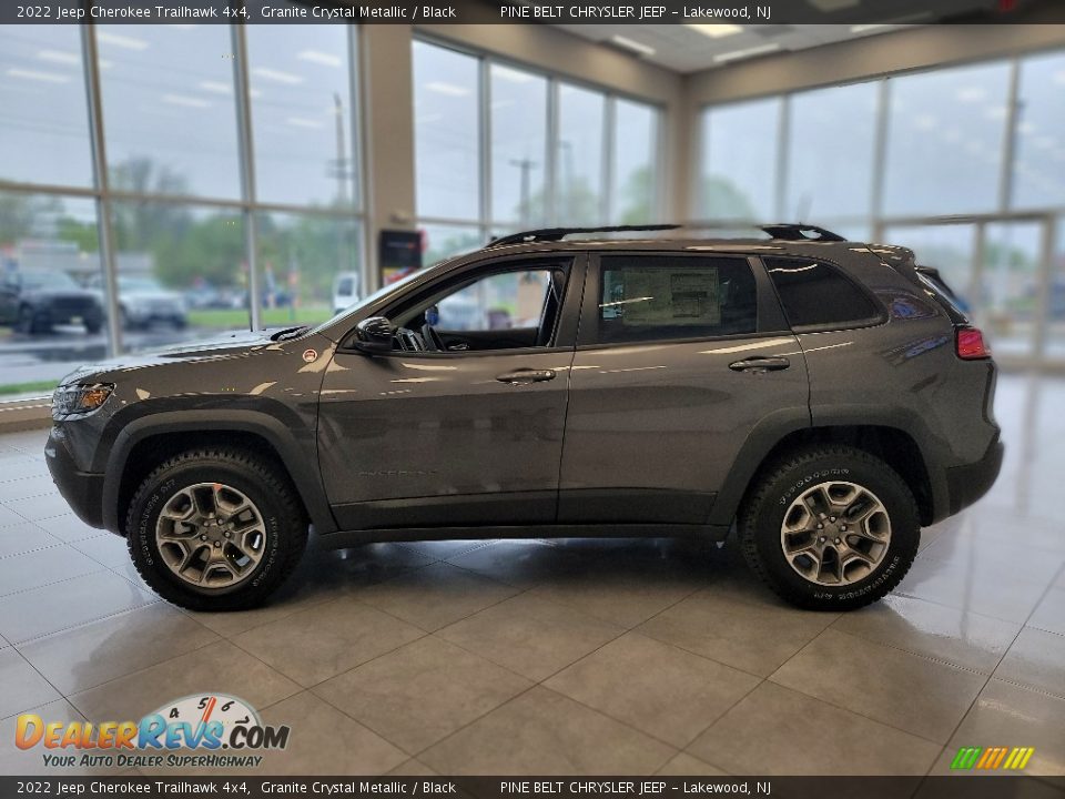 Granite Crystal Metallic 2022 Jeep Cherokee Trailhawk 4x4 Photo #4