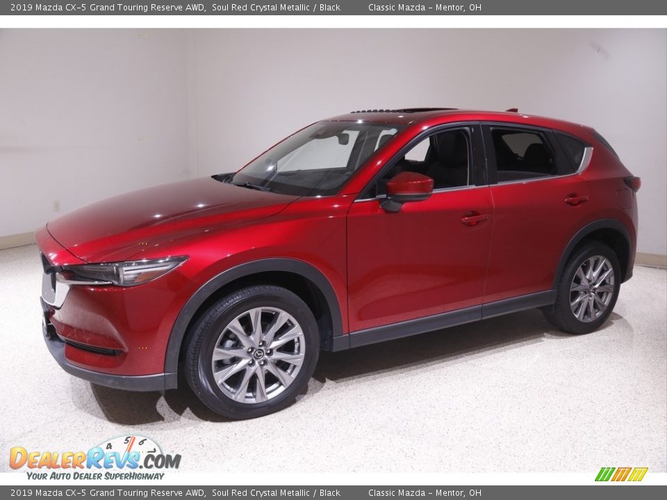 2019 Mazda CX-5 Grand Touring Reserve AWD Soul Red Crystal Metallic / Black Photo #3
