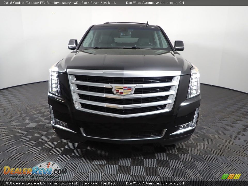 2018 Cadillac Escalade ESV Premium Luxury 4WD Black Raven / Jet Black Photo #9