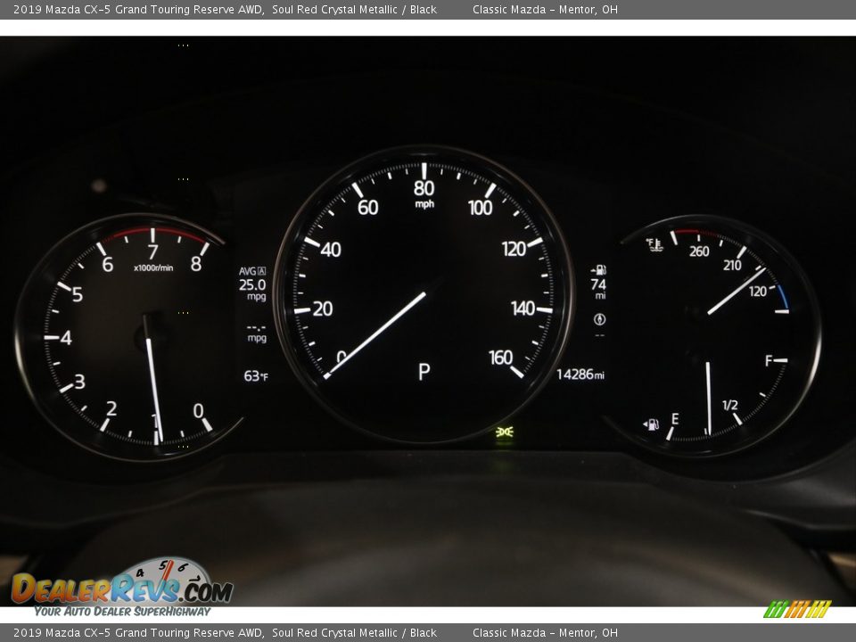 2019 Mazda CX-5 Grand Touring Reserve AWD Soul Red Crystal Metallic / Black Photo #8