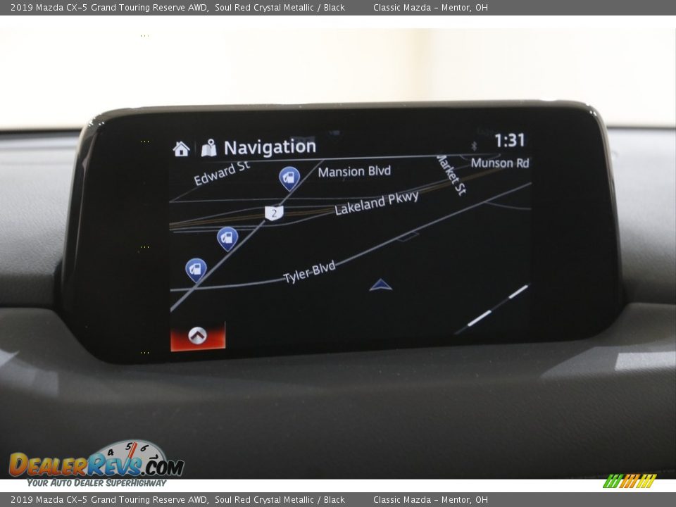 2019 Mazda CX-5 Grand Touring Reserve AWD Soul Red Crystal Metallic / Black Photo #10