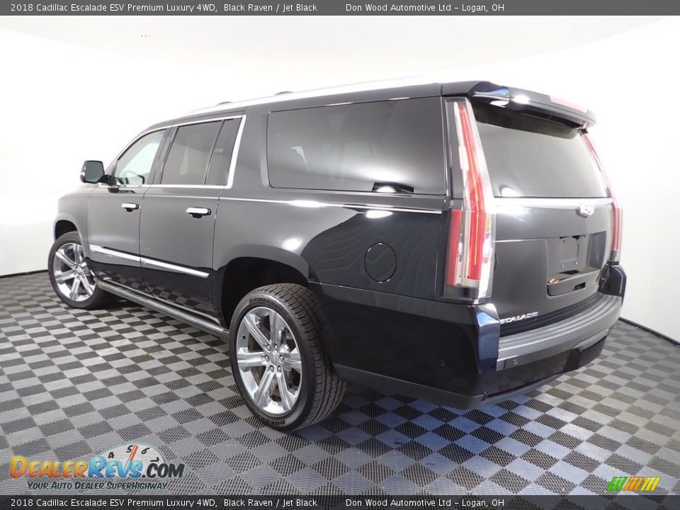 2018 Cadillac Escalade ESV Premium Luxury 4WD Black Raven / Jet Black Photo #13