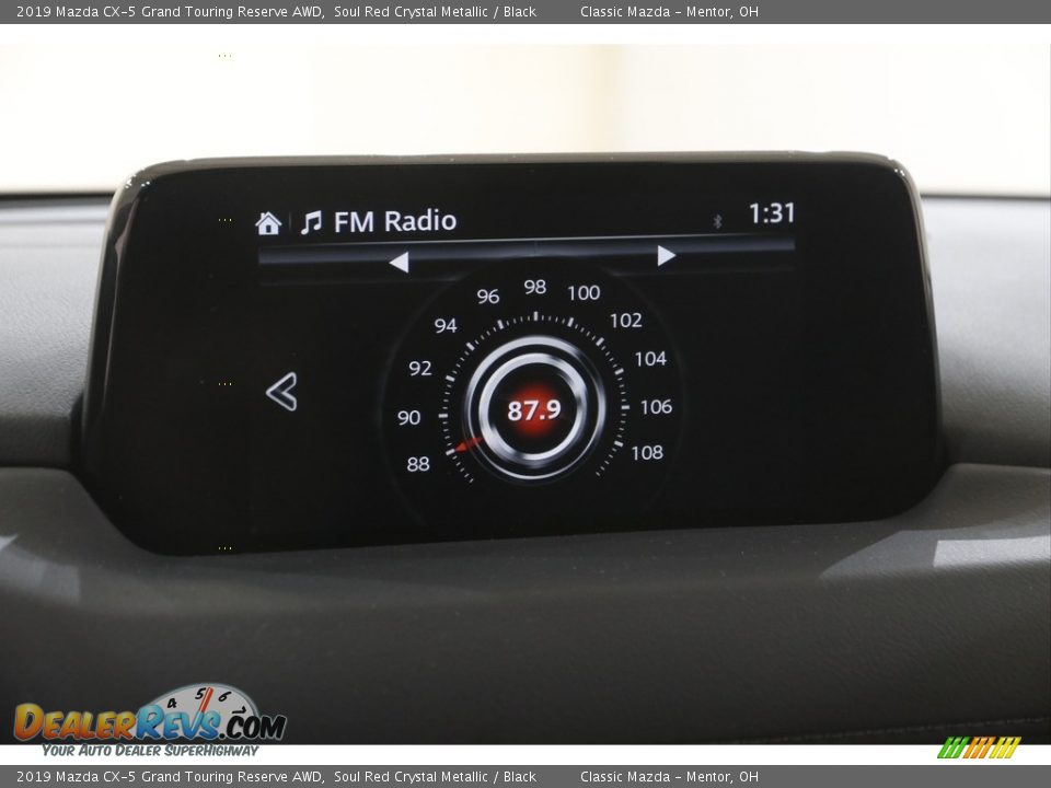 2019 Mazda CX-5 Grand Touring Reserve AWD Soul Red Crystal Metallic / Black Photo #12