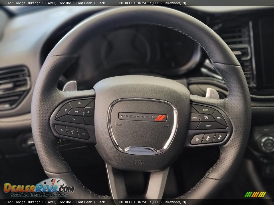 2022 Dodge Durango GT AWD Steering Wheel Photo #11