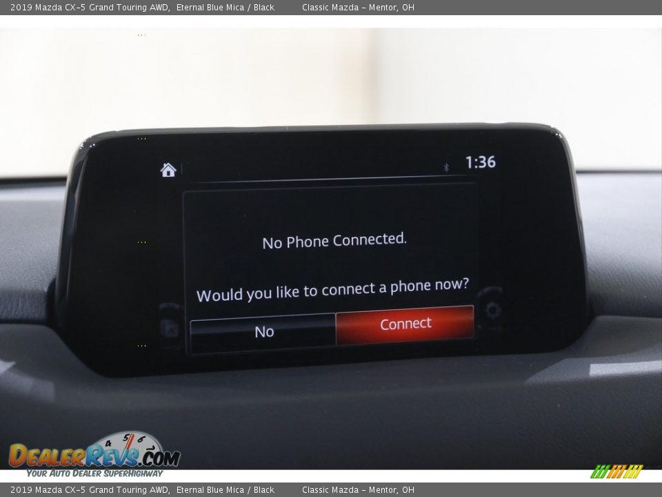 2019 Mazda CX-5 Grand Touring AWD Eternal Blue Mica / Black Photo #11