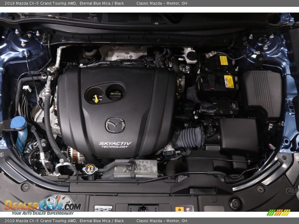 2019 Mazda CX-5 Grand Touring AWD Eternal Blue Mica / Black Photo #20