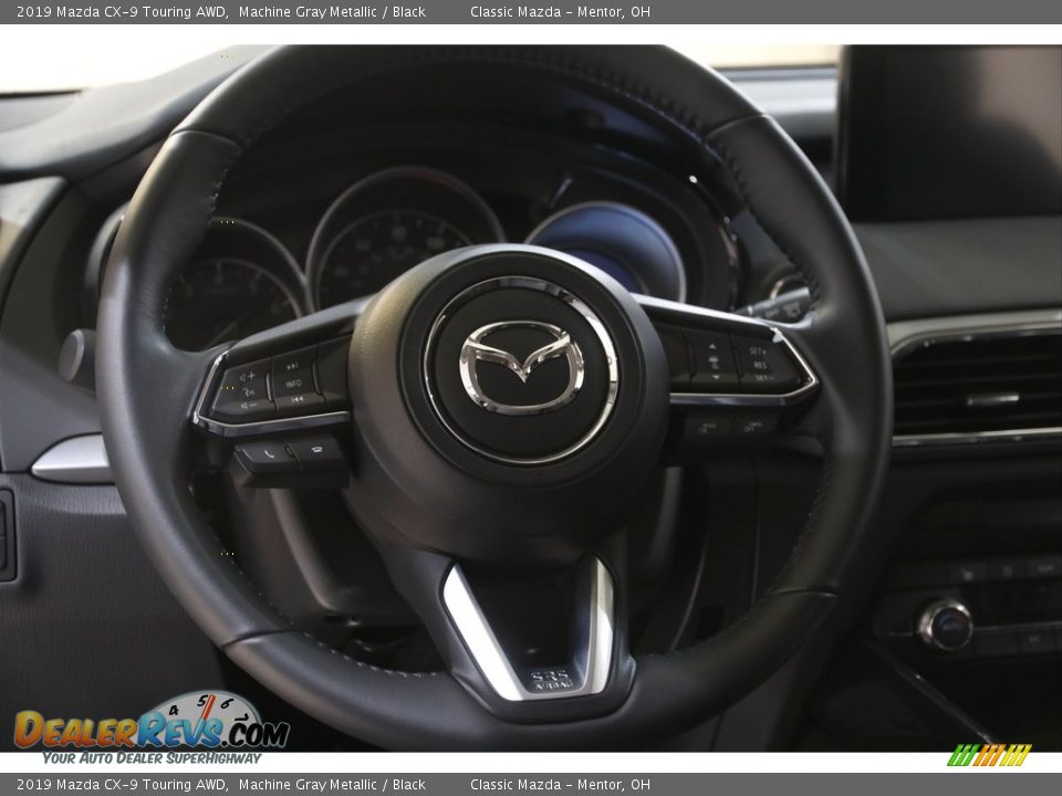 2019 Mazda CX-9 Touring AWD Machine Gray Metallic / Black Photo #7