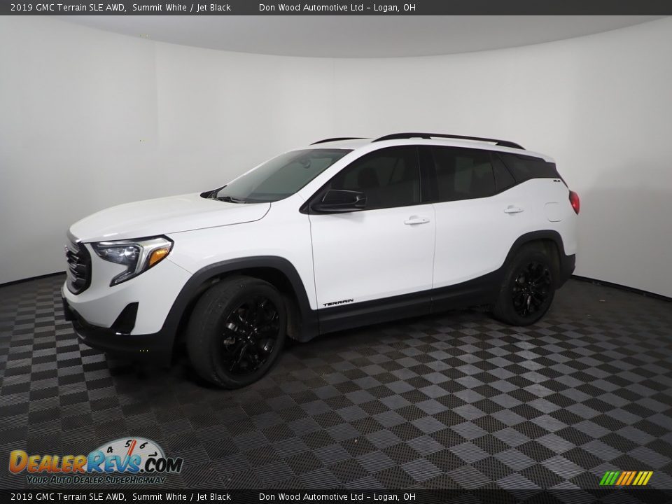 2019 GMC Terrain SLE AWD Summit White / Jet Black Photo #8