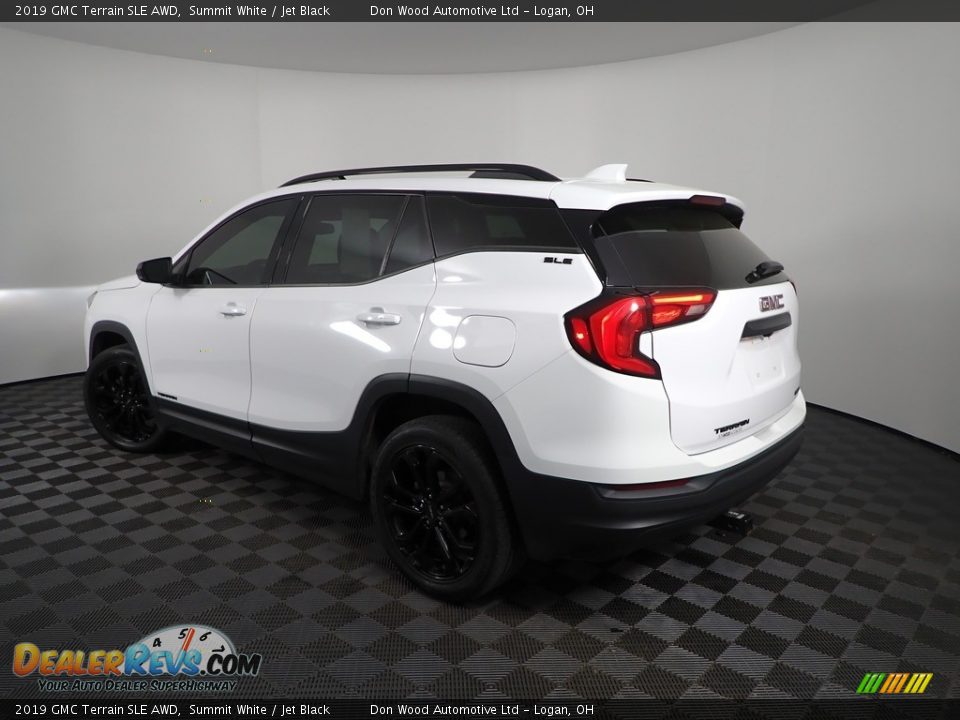 2019 GMC Terrain SLE AWD Summit White / Jet Black Photo #10
