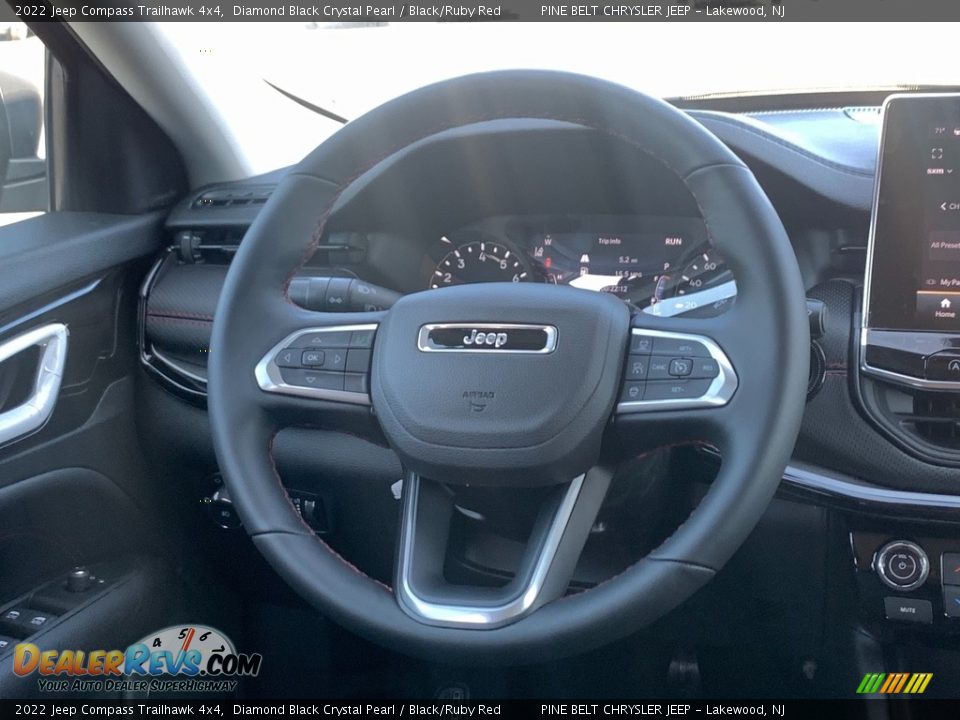 2022 Jeep Compass Trailhawk 4x4 Steering Wheel Photo #14