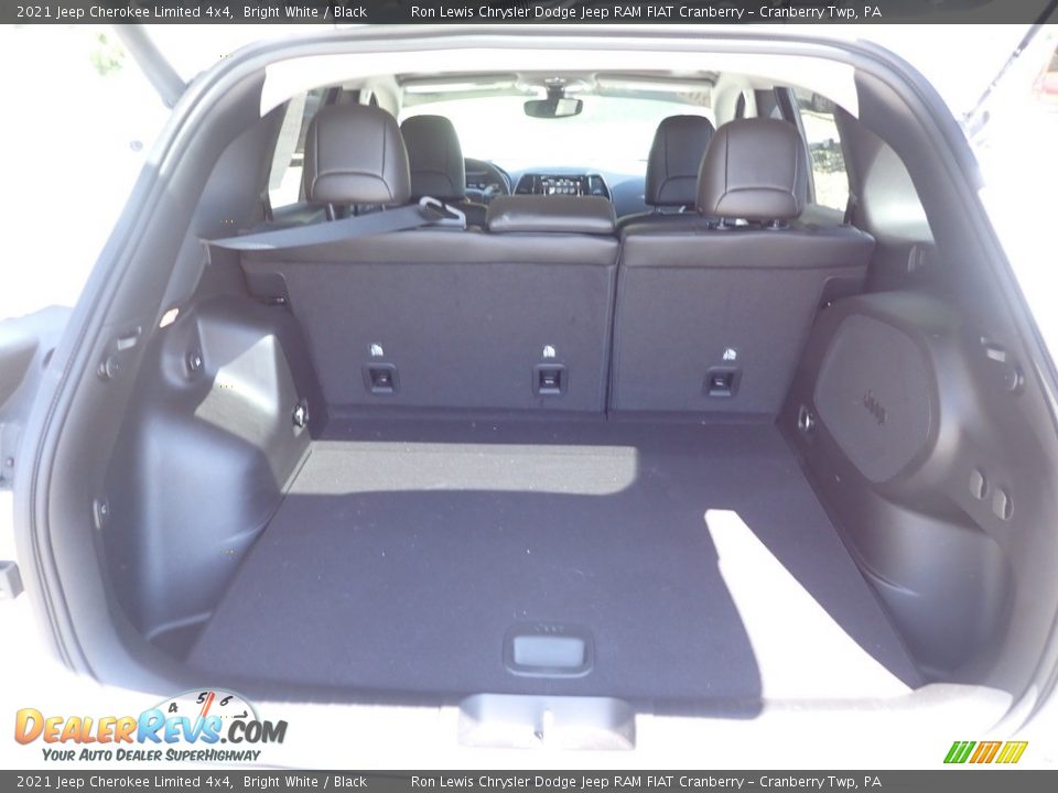 2021 Jeep Cherokee Limited 4x4 Bright White / Black Photo #12