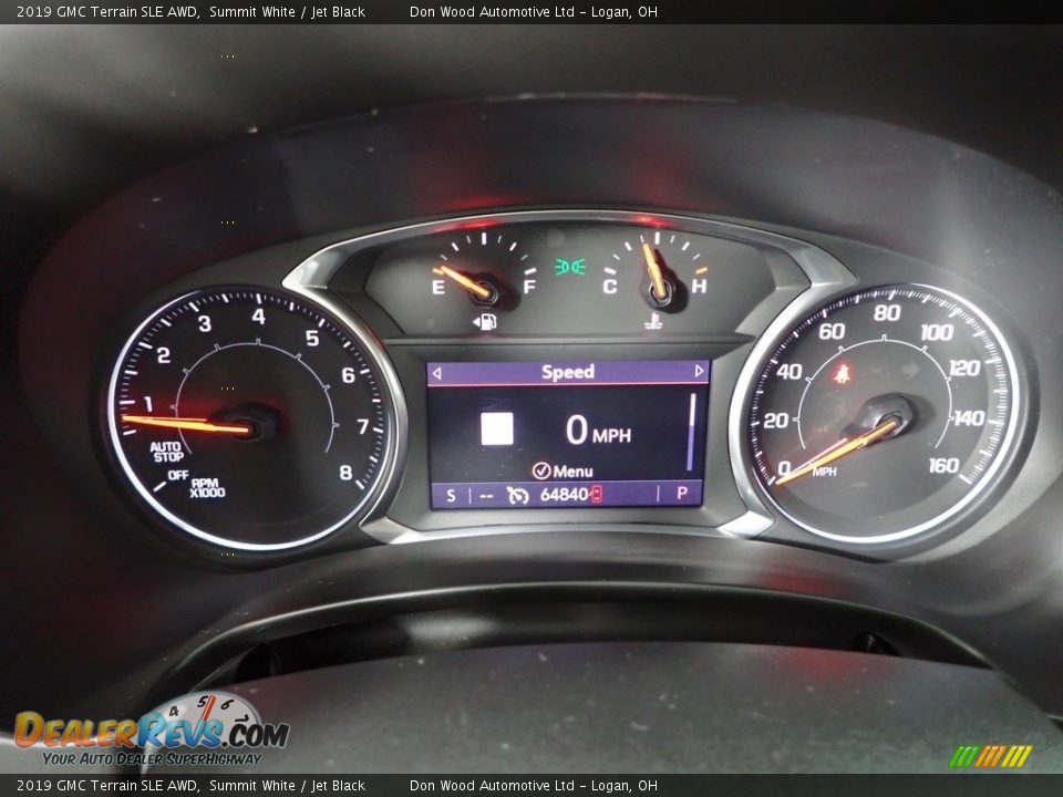 2019 GMC Terrain SLE AWD Summit White / Jet Black Photo #22