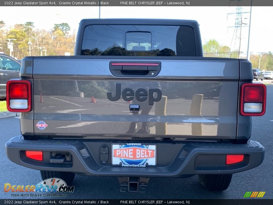 2022 Jeep Gladiator Sport 4x4 Granite Crystal Metallic / Black Photo #7