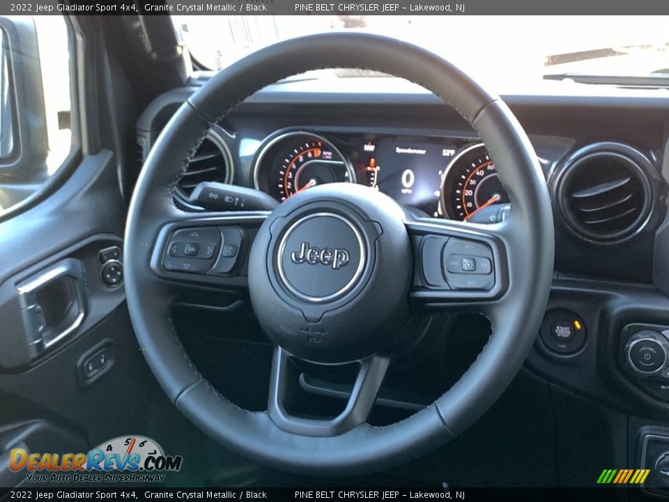 2022 Jeep Gladiator Sport 4x4 Steering Wheel Photo #14