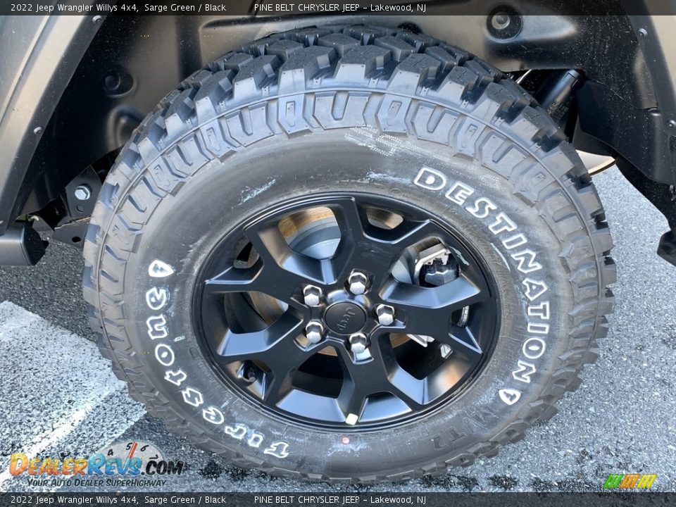 2022 Jeep Wrangler Willys 4x4 Wheel Photo #9