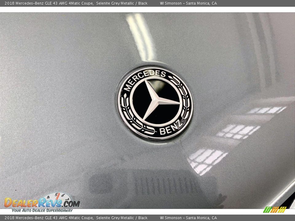 2018 Mercedes-Benz GLE 43 AMG 4Matic Coupe Selenite Grey Metallic / Black Photo #30