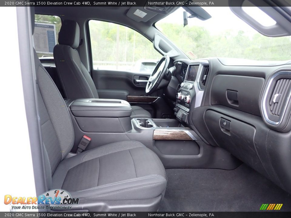 Front Seat of 2020 GMC Sierra 1500 Elevation Crew Cab 4WD Photo #15