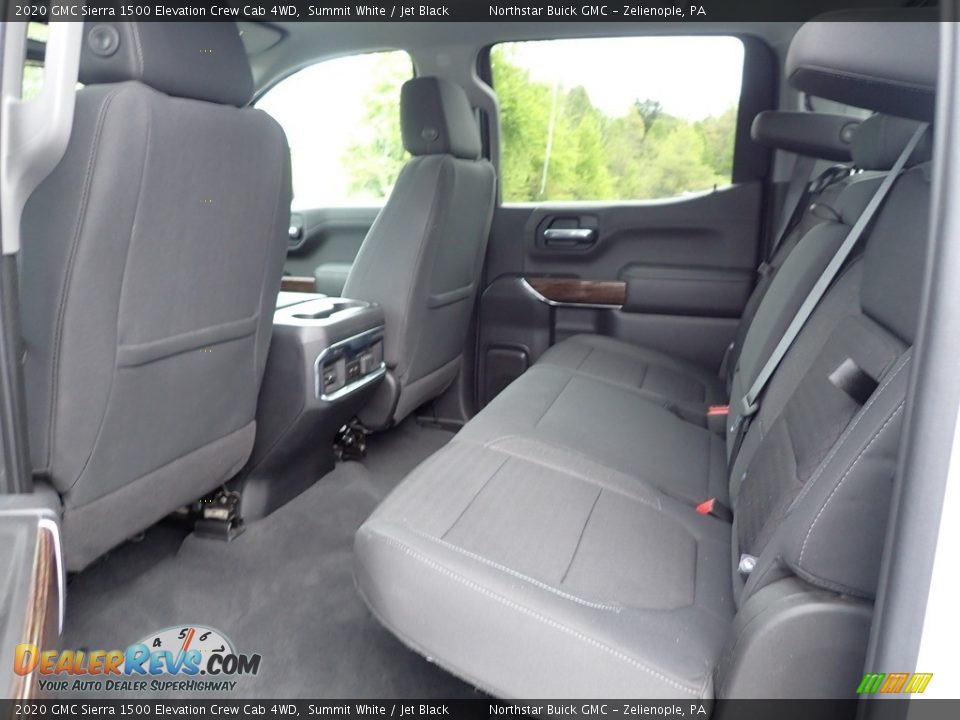 Rear Seat of 2020 GMC Sierra 1500 Elevation Crew Cab 4WD Photo #17