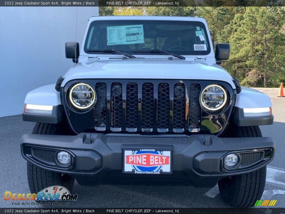 2022 Jeep Gladiator Sport 4x4 Bright White / Black Photo #3