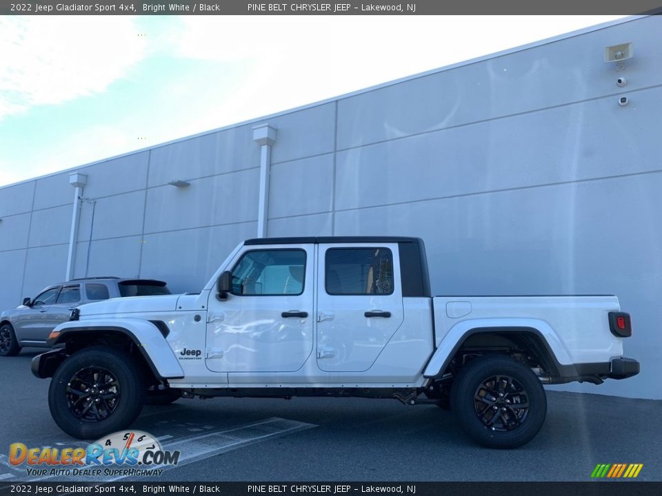 2022 Jeep Gladiator Sport 4x4 Bright White / Black Photo #4