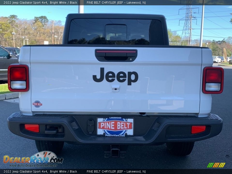 2022 Jeep Gladiator Sport 4x4 Bright White / Black Photo #7