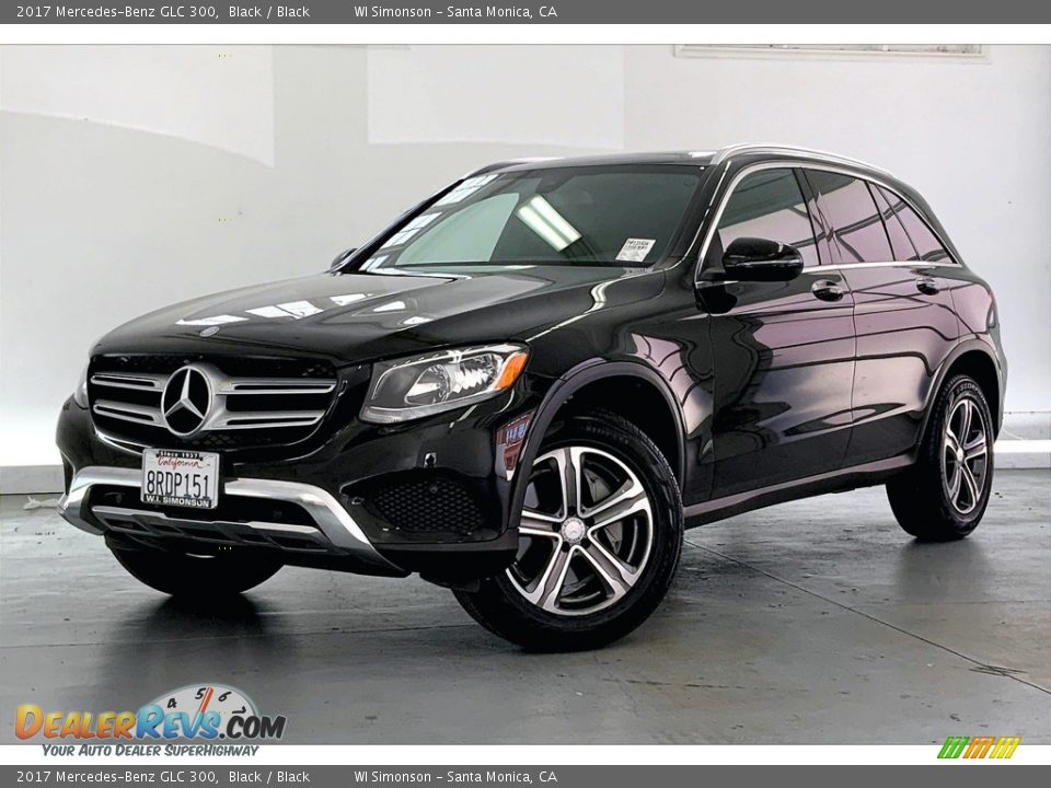 2017 Mercedes-Benz GLC 300 Black / Black Photo #12