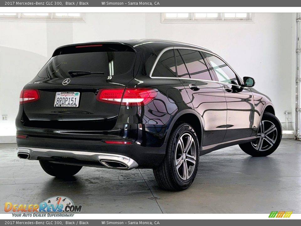 2017 Mercedes-Benz GLC 300 Black / Black Photo #13