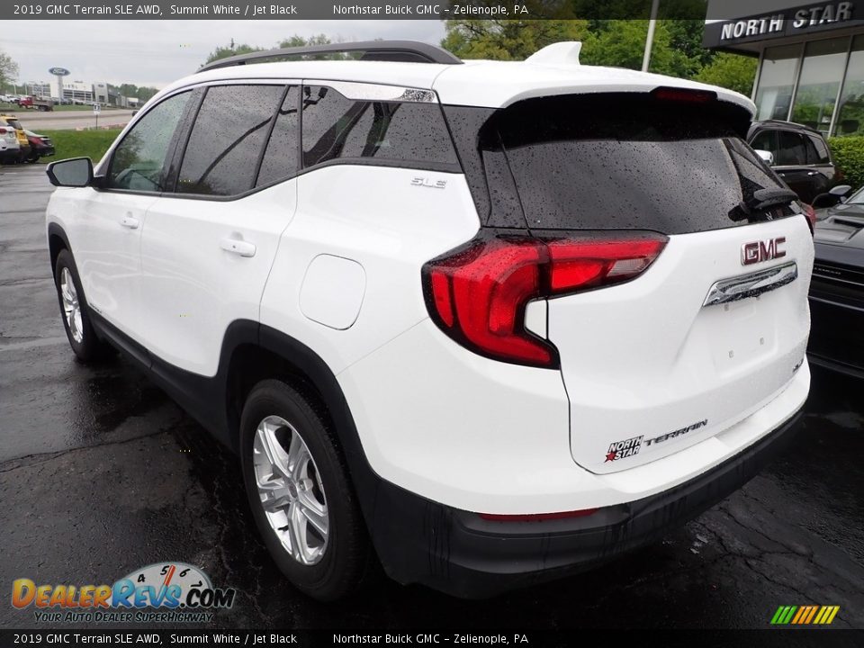 2019 GMC Terrain SLE AWD Summit White / Jet Black Photo #3