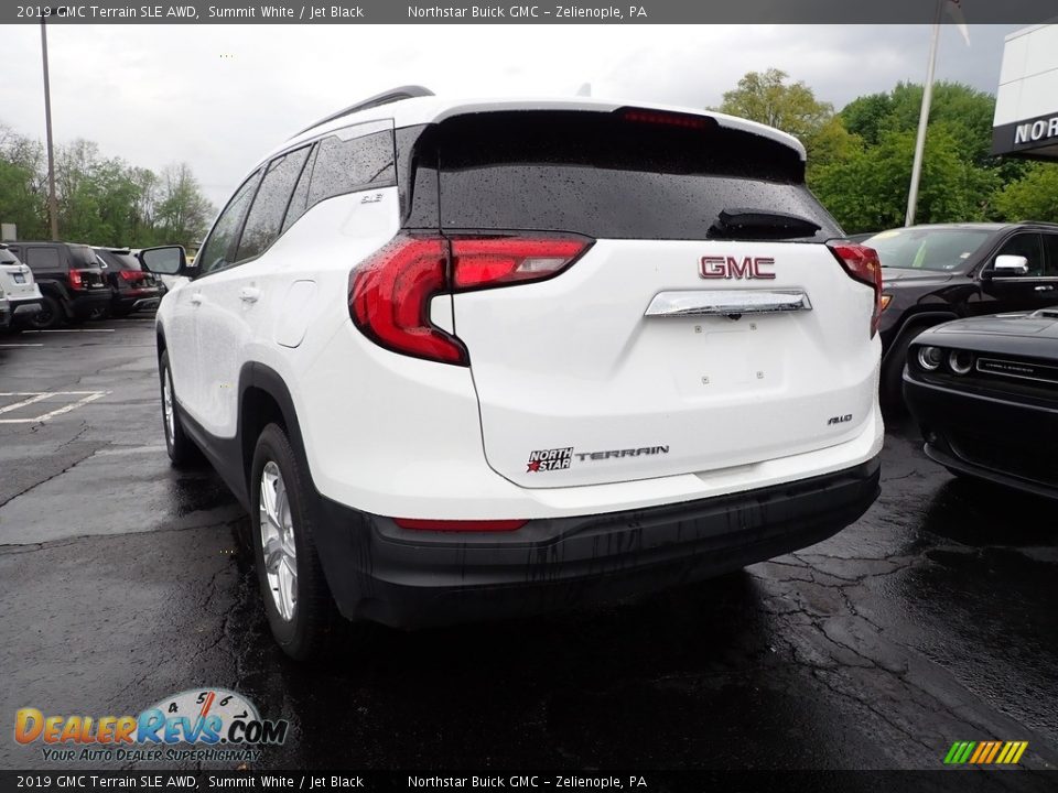 2019 GMC Terrain SLE AWD Summit White / Jet Black Photo #4