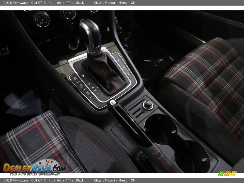 2018 Volkswagen Golf GTI S Pure White / Titan Black Photo #13