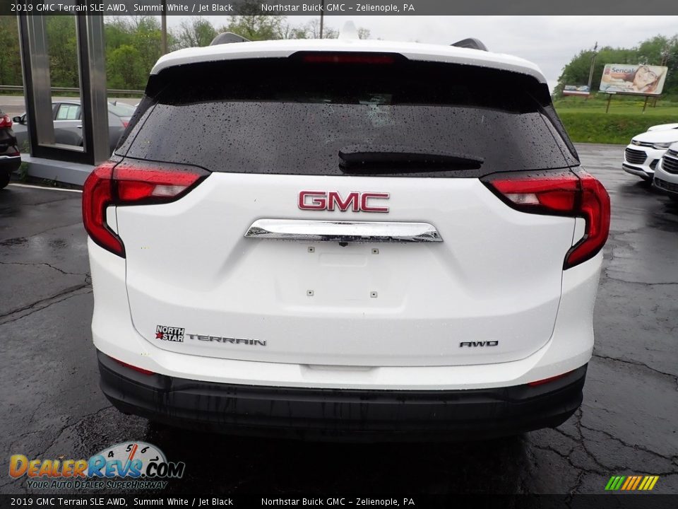 2019 GMC Terrain SLE AWD Summit White / Jet Black Photo #5