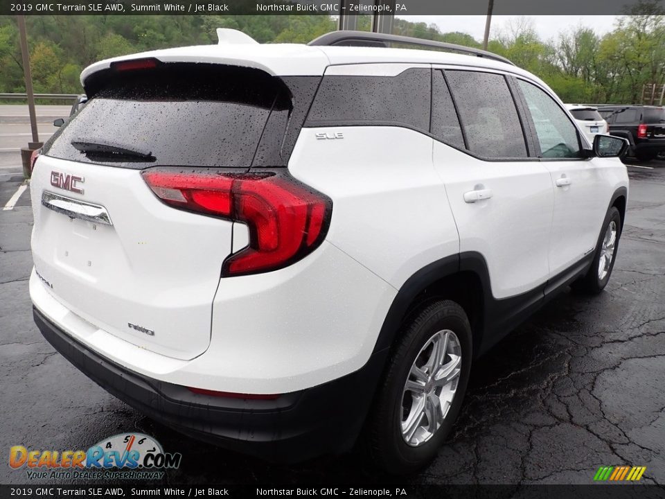 2019 GMC Terrain SLE AWD Summit White / Jet Black Photo #7