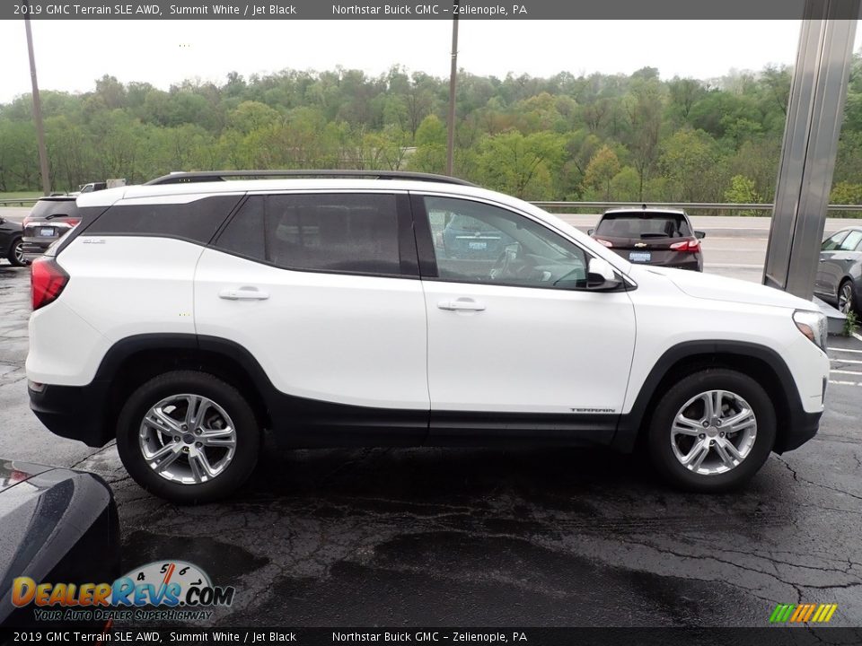 2019 GMC Terrain SLE AWD Summit White / Jet Black Photo #8