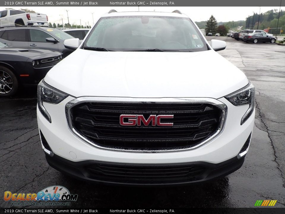 2019 GMC Terrain SLE AWD Summit White / Jet Black Photo #11