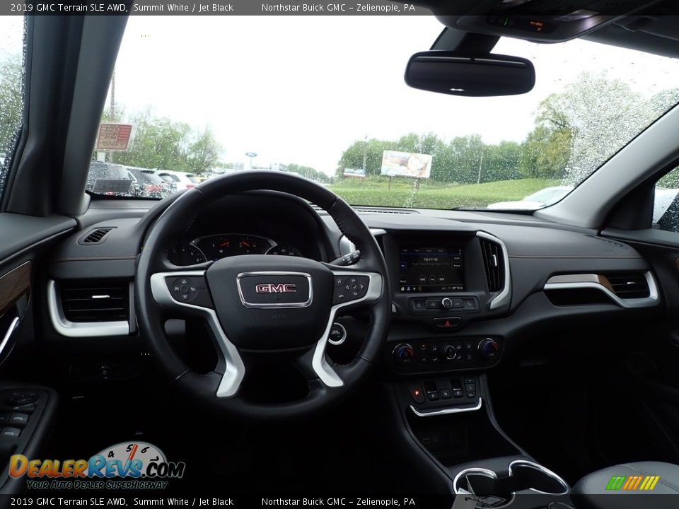 2019 GMC Terrain SLE AWD Summit White / Jet Black Photo #19