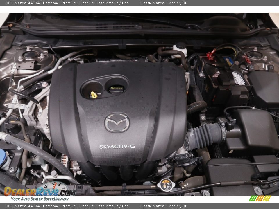 2019 Mazda MAZDA3 Hatchback Premium 2.5 Liter SKYACVTIV-G DI DOHC 16-Valve VVT 4 Cylinder Engine Photo #19