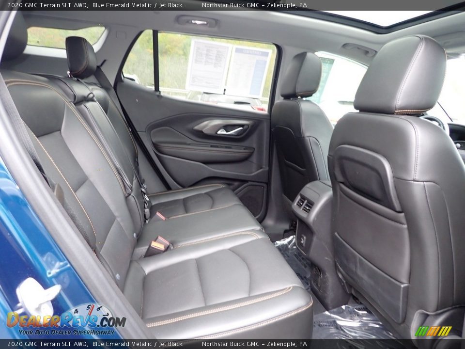 2020 GMC Terrain SLT AWD Blue Emerald Metallic / Jet Black Photo #16