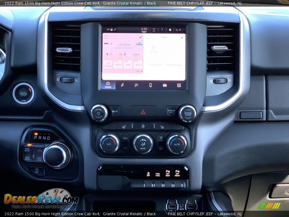 2022 Ram 1500 Big Horn Night Edition Crew Cab 4x4 Granite Crystal Metallic / Black Photo #13