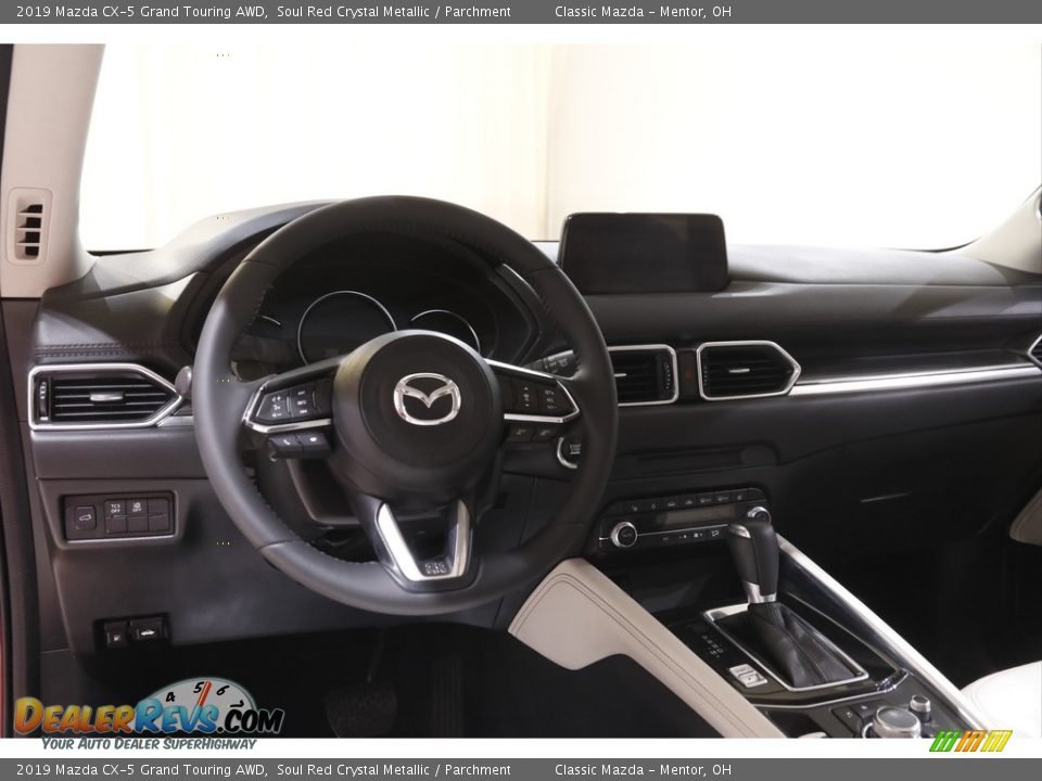 2019 Mazda CX-5 Grand Touring AWD Soul Red Crystal Metallic / Parchment Photo #6