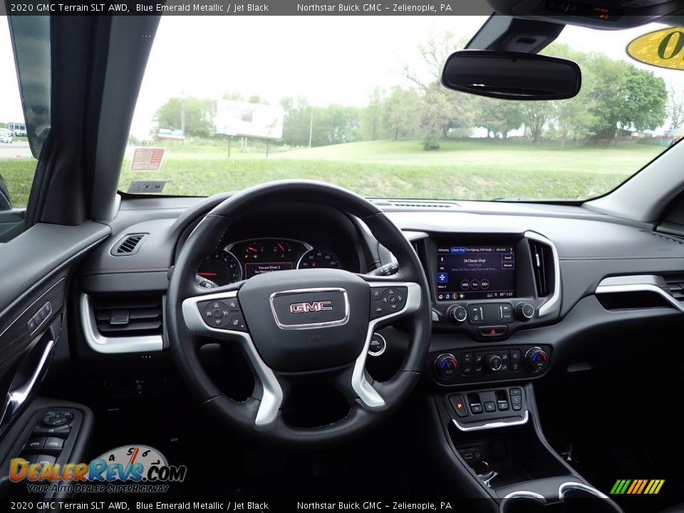 2020 GMC Terrain SLT AWD Blue Emerald Metallic / Jet Black Photo #19