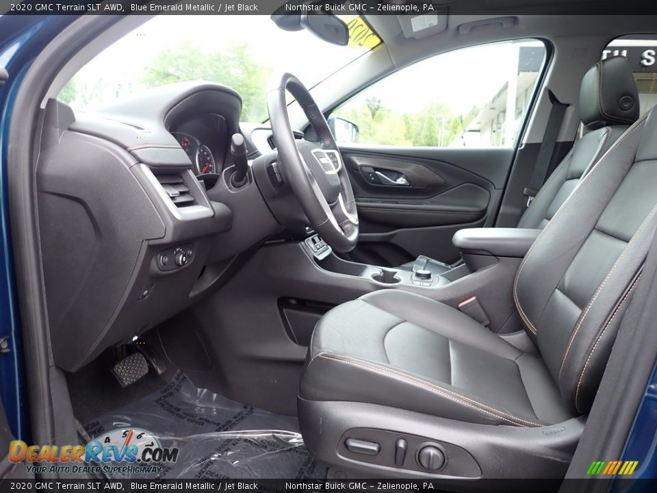 2020 GMC Terrain SLT AWD Blue Emerald Metallic / Jet Black Photo #20