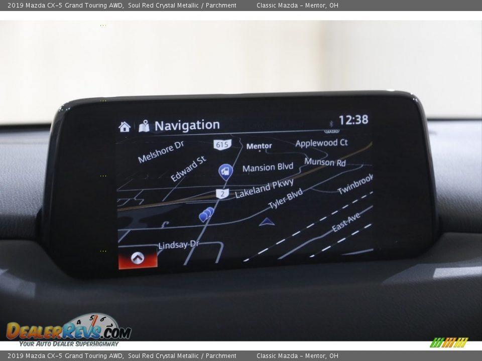 2019 Mazda CX-5 Grand Touring AWD Soul Red Crystal Metallic / Parchment Photo #10