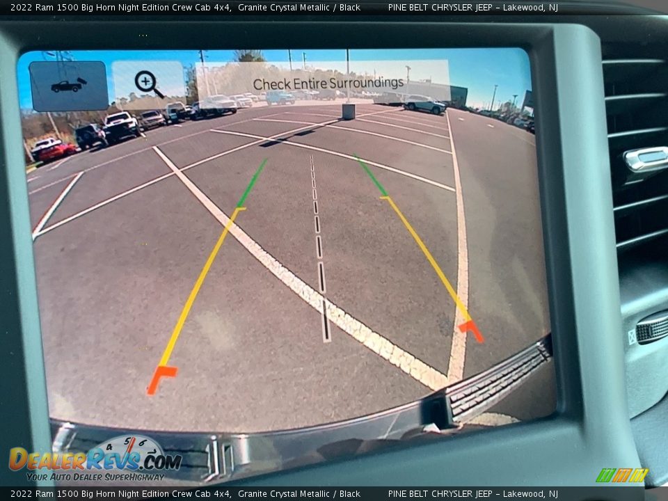2022 Ram 1500 Big Horn Night Edition Crew Cab 4x4 Granite Crystal Metallic / Black Photo #17