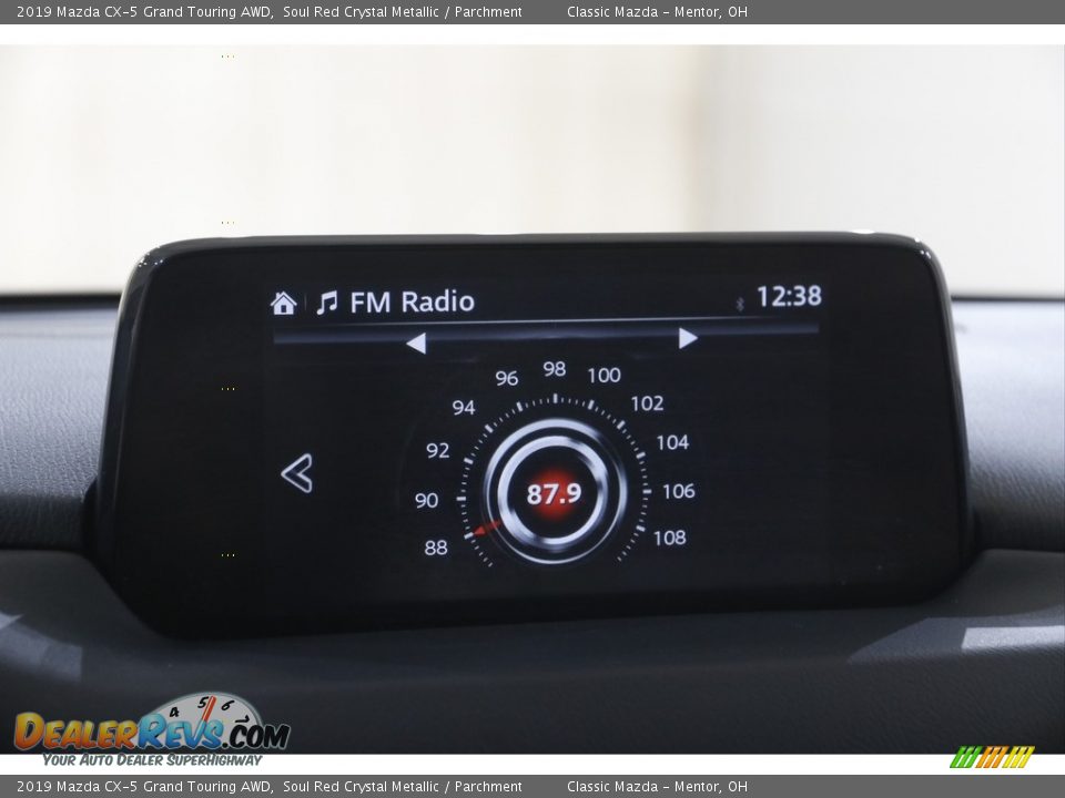 2019 Mazda CX-5 Grand Touring AWD Soul Red Crystal Metallic / Parchment Photo #12